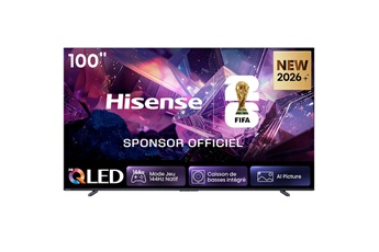 TV Hisense QLED 100E7S PRO 253 cm 2026