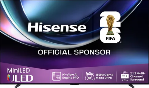 TV Hisense Mini LED 100U7Q 253 cm 2025