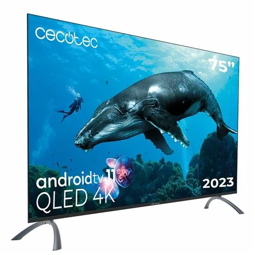 TV intelligente Cecotec V2 series VQU20075 4K Ultra HD HDR10 QLED Dolby Vision