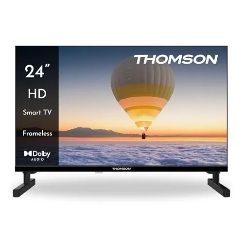 Téléviseur intelligent Thomson 24HT2S15 LED HD 24 Wi Fi Noir