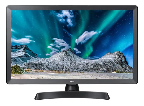 LG 24TL510S PZ Écran LED avec tuner TV 24 (23.6 visualisable) 1366 x 768 WXGA 200 cd m² 1000 1 14 ms 2xHDMI haut parleurs