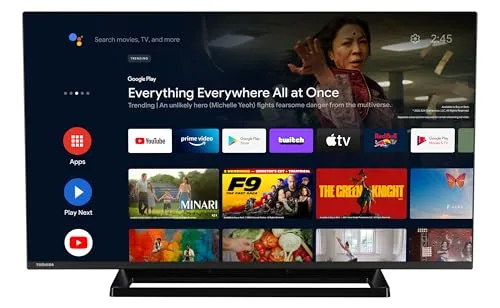 Téléviseur Toshiba 40LA3E63DAZ 100 cm FullHD SmartTV Triple Tuner Noir
