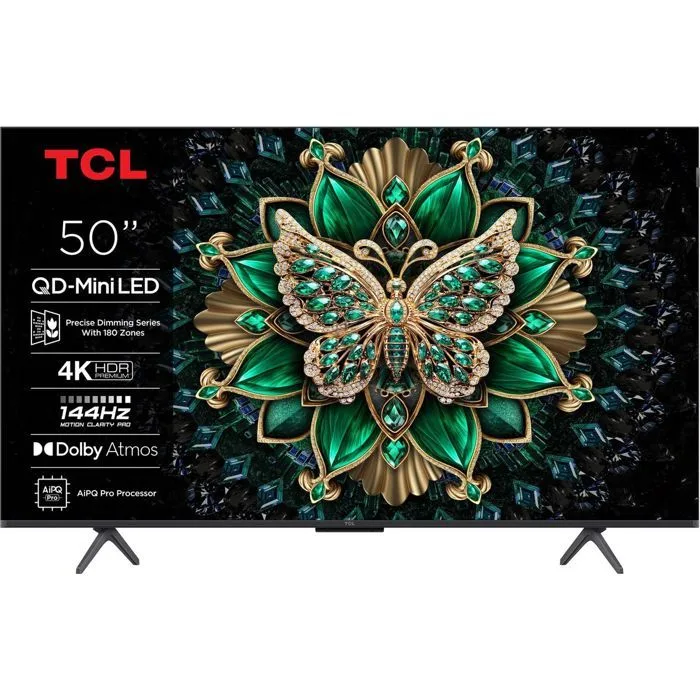 TV Tcl QD Mini LED Pro 50C79K 127 cm 2025
