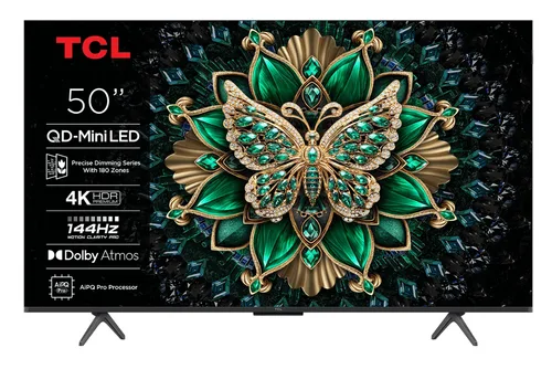 TCL 50Q6C TV QD Mini LED 4K 50(126cm) Google TV 3840 x 2160 HDMIx4 Dolby