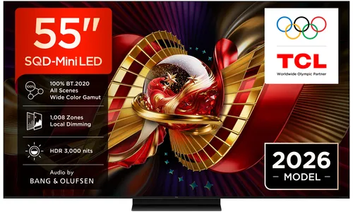 TV TCL QLED Mini LED C8L 55C8L 55 4K UltraHD 144Hz Smart TV Google TV Dolby Vision