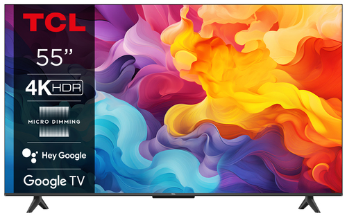TCL P655 Series 55P655 TV 139,7 cm (55 ) 4K Ultra HD Smart TV Wifi Noir 250 cd m²