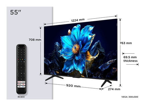 TCL 55P7K TV QLED 4K