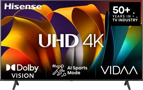 TV Hisense DLED 65A6N 65 4K UltraHD 60Hz Smart TV VIDAA HDR10 Dolby Vision