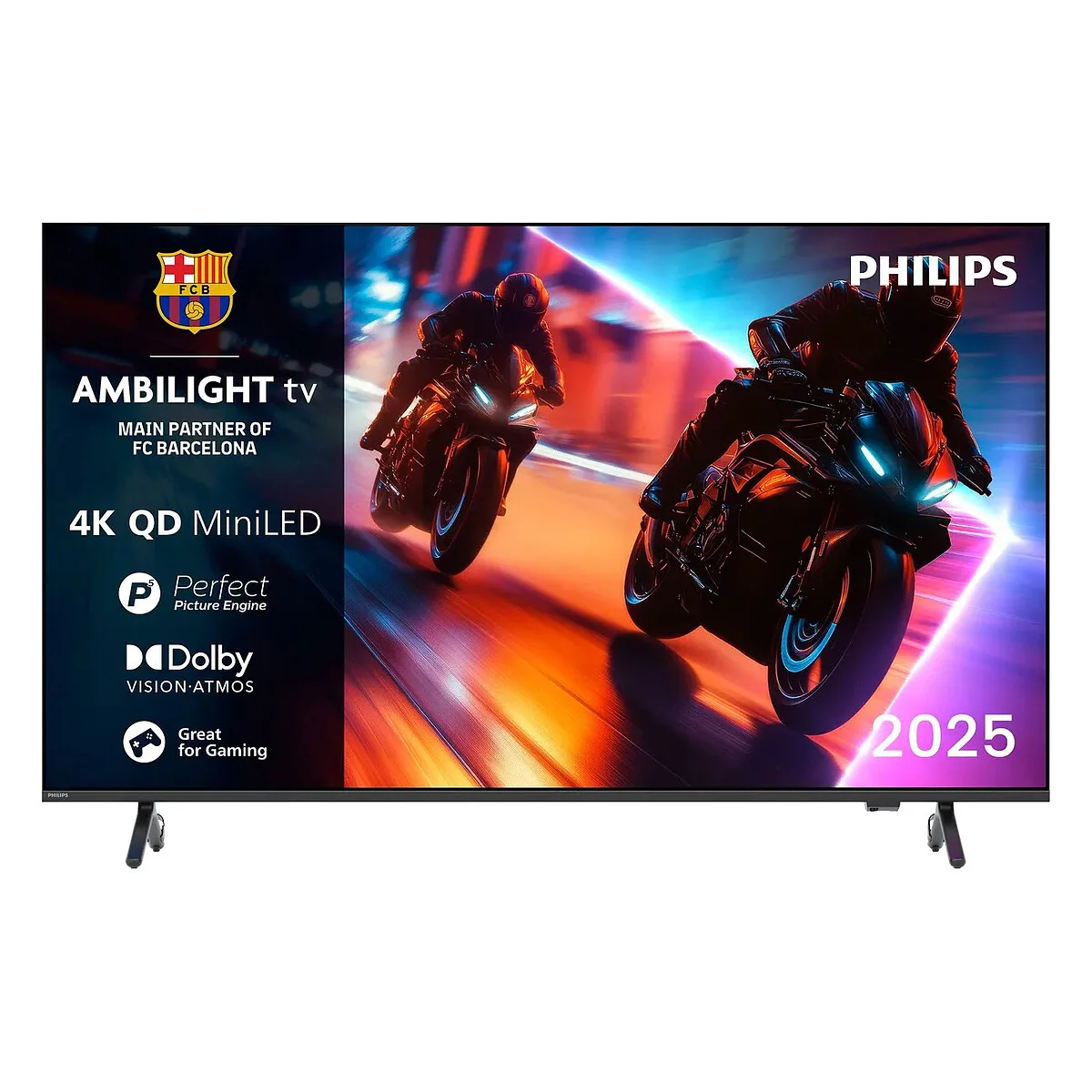 TV Philips Mini LED Ambilight 65MLED910 164 cm 2025