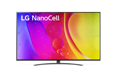 LG 65NANO826QB Classe de diagonale 65 Série Nano82 TV LCD rétro éclairée par LED Smart TV ThinQ AI. webOS 4K UHD (2160p) 3840 x 2160 HDR Nano Cell Display. DEL de façade noir