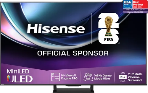 TV Hisense Mini LED ULED 65U7Q 165 cm Reconditionné