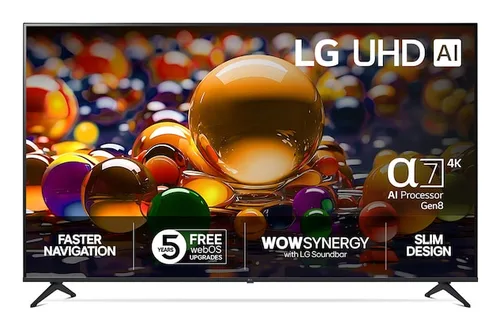 TV LG AI UA74 (2025) 86 LED 4K UHD