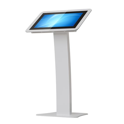 Borne tactile interactive 24'' PCAP avec Android, Blanc