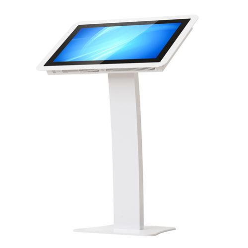 Borne tactile interactive 32'' PCAP avec Android, Blanc