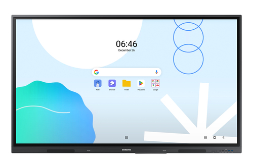 Écran interactif Samsung WA75D 75 pouces 4K UHD Écran tactile multitouch