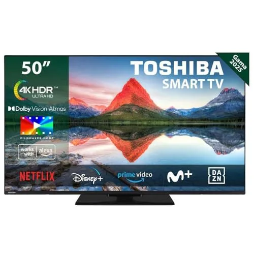 TV Toshiba DLED 50UV3463DG 50 4K UltraHD 60Hz Smart TV VIDAA HDR10 Dolby Vision