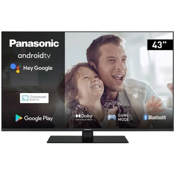 Panasonic TX 43LX650E Classe de diagonale 43 LX650 Series TV LCD rétro éclairée par LED Smart TV Android TV 4K UHD (2160p) 3840 x 2160 HDR