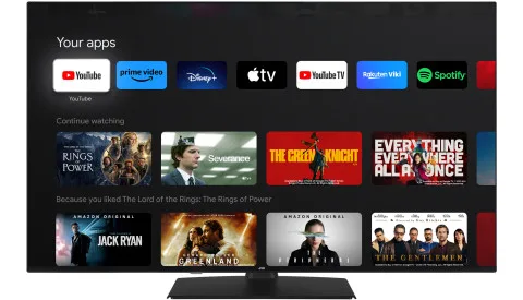 JVC LT 55VUQ3455 TV 139,7 cm (55 ) 4K Ultra HD Smart TV Wifi Noir Neuf
