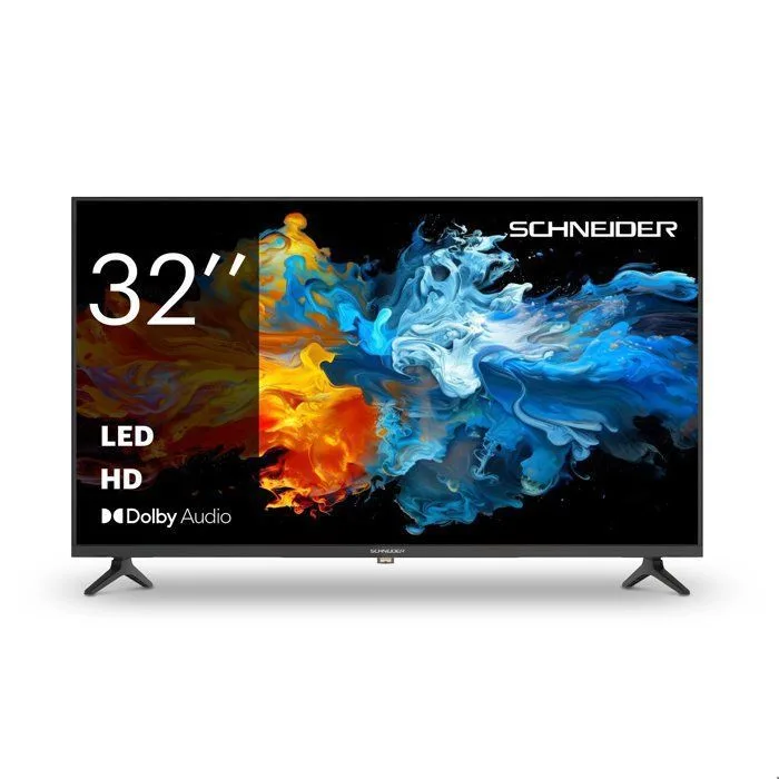 SCHNEIDER 32A3 TV D LED 2K HD 32 (80 cm) 1366×768 Non smart HDMIx3 Dolby
