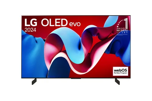 LG OLED42C41LA TV 106,7 cm (42 ) 4K Ultra HD Smart TV Wifi Noir Neuf