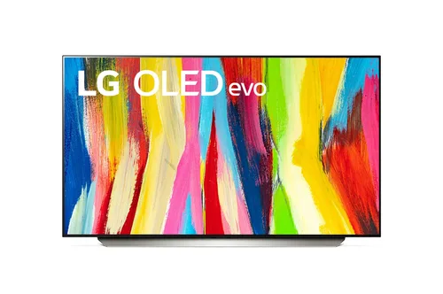 TV LG OLED48C2 122 cm 4K UHD Smart TV Blanc Gris