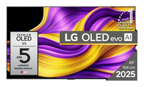 TV LG OLED evo OLED65G51LW 65 4K UltraHD 120Hz Smart TV WebOS HDR10 Dolby Vision AI Gaming