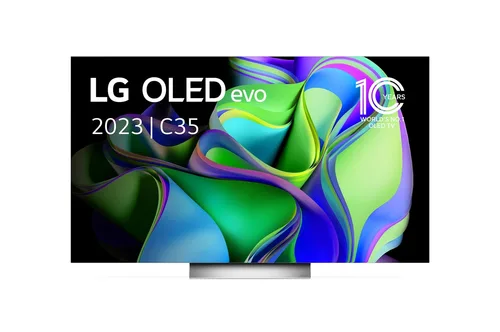 Télévision LG OLED77C3 OLED 4K 77 pouces (195 cm) Processeur α9 AI 4K Gen6 Dolby Vision IQ WebOS 23