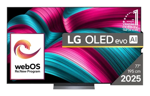 TV LG OLED evo OLED77C51LA 77 4K Ultra HD Smart TV Dolby Vision Wi Fi Bluetooth