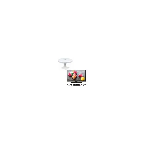 Pack antarion TV led 19pouces 48cm téléviseur hd 12v antenne tnt omnidirectionnelle