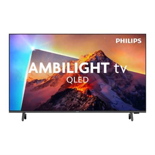 Philips 55PQS8601 Classe de diagonale 55 TV LCD rétro éclairée par LED QLED Smart TV TITAN OS 4K UHD (2160p) 3840 x 2160 HDR Quantum Dot noir mat