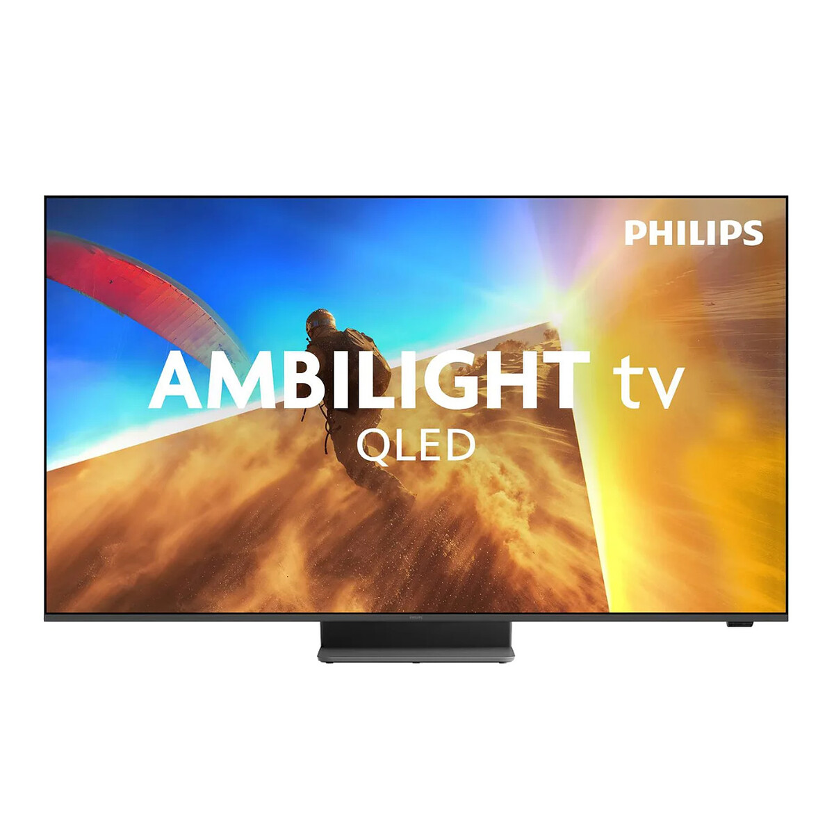 Téléviseur PHILIPS 55PQS8701 QLED 4K (139 cm) Ambilight 3 côtés Dolby Atmos DTS X