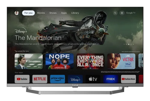 Smart TV saba SA32Q80GTV 32 pouces Full HD QLEDLCD