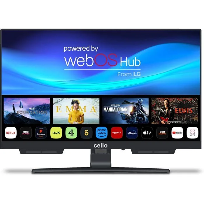 Téléviseur LED DEBSY C1924Wsh 19 pouces LG webOS Bluetooth HD 1280x720