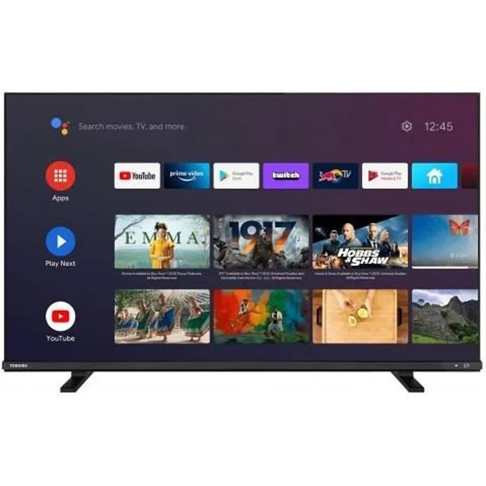 Téléviseur Toshiba 43 (1092cm) 4K Ultra HD LED Smart TV