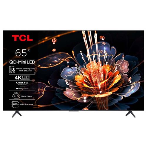 TCL C69KS 65C69KS TV 165,1 cm (65 ) 4K Ultra HD Smart TV Wifi Métallique