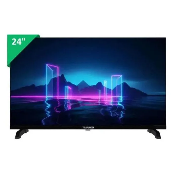 TELEFUNKEN Televisore 24 pollici Nero DVB T2 TE24900B56YXD TV LED HD Ready