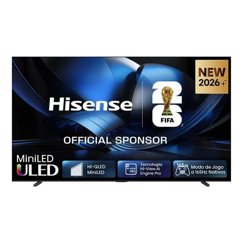 Hisense 100U7SE TV ULED MiniLED 100 (253 cm) 4K UHD 3840x2160 144 Hz HDR10 Caisse basses intégré Smart TV 4xHDMI 2.1