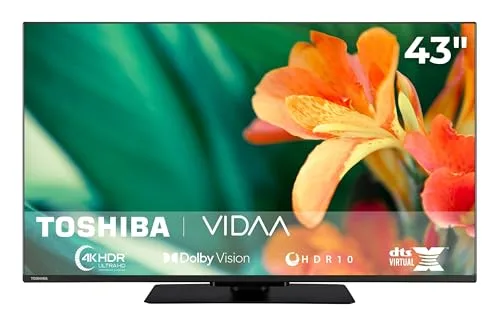 Téléviseur LED GENERIQUE 43UV3463DA 43 pouces 4K UHD Smart TV VIDAA Dolby Vision