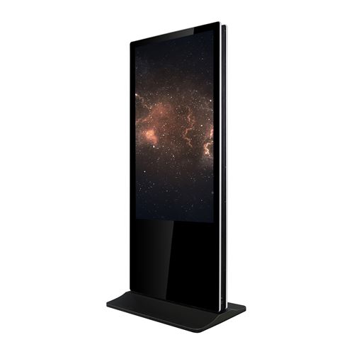 Totem vidéo double face 55'', FULL HD, 500 cd, 24h 7j, Indoor, Tactile