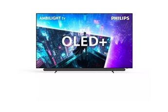 TV 4K OLED PHILIPS Ambilight 77OLED911 165Hz 194cm Titan Smart TV AI