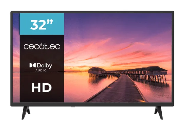 Cecotec 02613 TV 81,3 cm (32 ) HD Noir Neuf