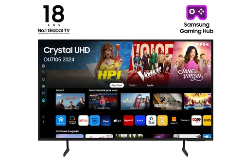 SAMSUNG tv led tu55du7105 2024