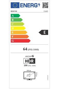 TV Hisense LED 55A6N 139 cm Reconditionné