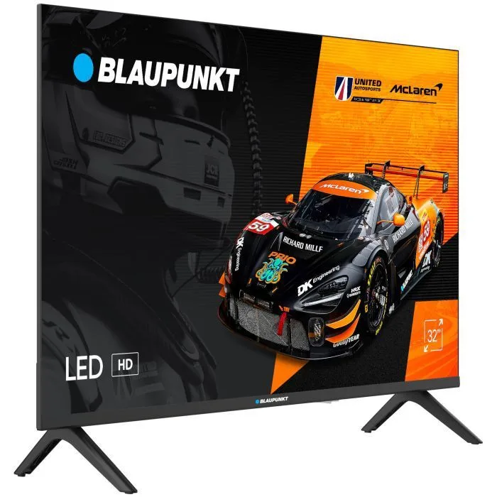 TV LED 32 BLAUPUNKT 32WGC5500S Smart TV Android 720p HD Ready Télécommande micro Google Assistant