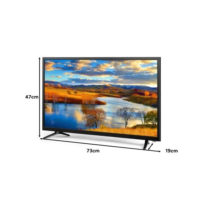 TV LED LINSAR 32 Smart TV 80cm WiFi Bluetooth HDMI USB Netflix Prime Video Youtube