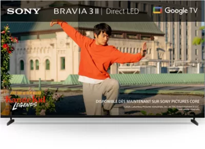 Sony Bravia KD 55XF9005 Classe de diagonale 55 (54.6 visualisable) TV LCD rétro éclairée par LED Smart TV Android TV 4K UHD (2160p) 3840 x 2160 HDR LED à éclairage direct noir