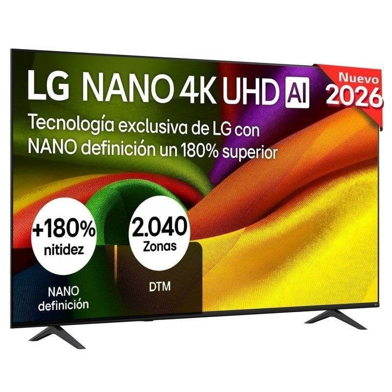 TV LG NANO 75NU8E0B3LA 75 4K UltraHD 60Hz Smart TV WebOS HDR10 Antireflet