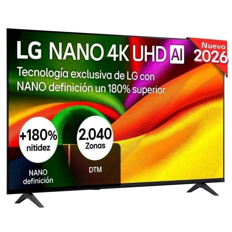 TV LG NanoCell 85NU8E0B3LA 85 4K UltraHD 60Hz Smart TV WebOS HDR10 Anti reflets Dolby Audio