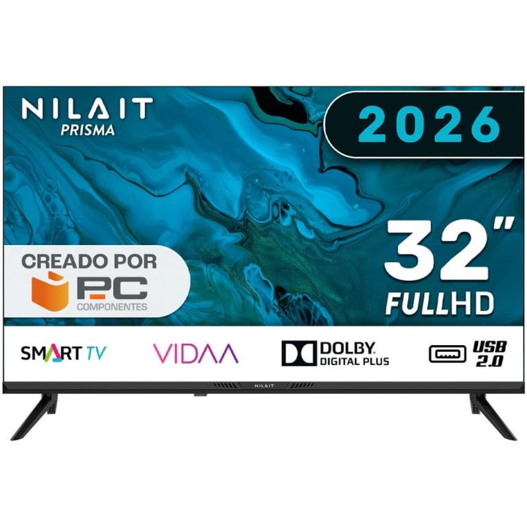 TV Nilait LED Prisma 32FD7004SVIOS 32 Full HD 60Hz Smart TV VIDAA Dolby Audio