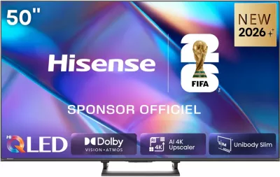 TV QLED HISENSE 50A7S (126cm)